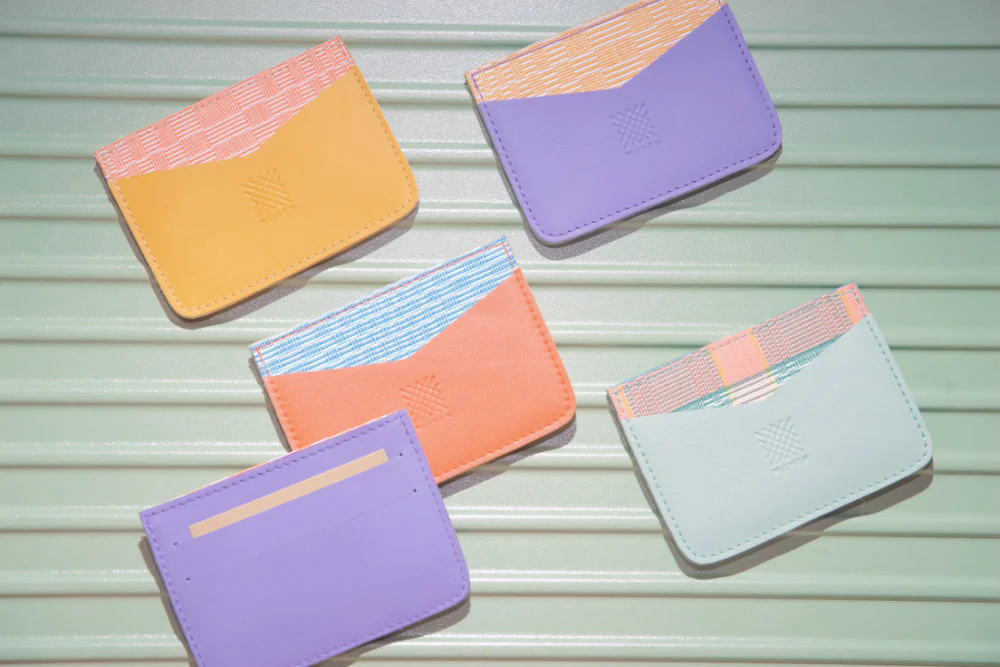 Abra (Orange) Leather Card Holder - Image 2