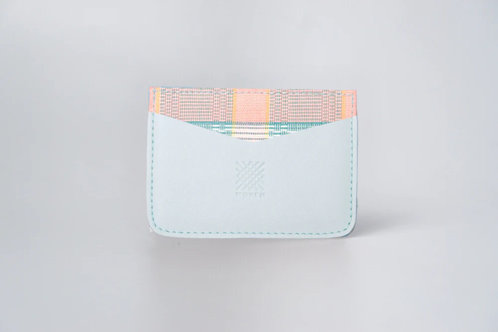 Abra (Salmon) Leather Card Holder