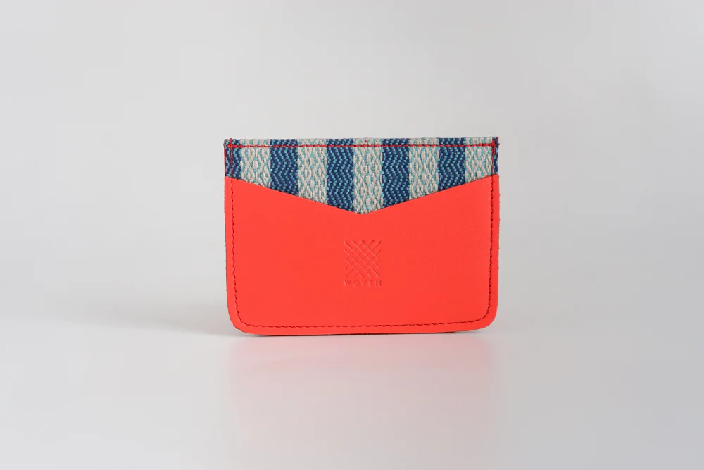 Benguet (Light Blue) Leather Card Holder - Image 7