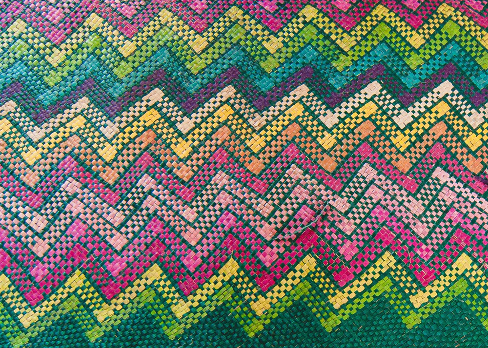 Orange Dahon-Dahon Rectangular Mat - Image 3